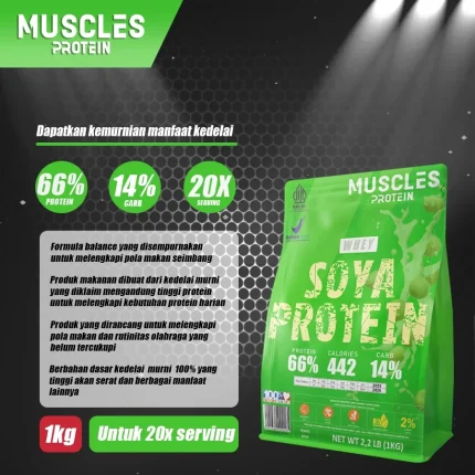 Muscles Protein Formula Balance! Tinggi Protein 66%